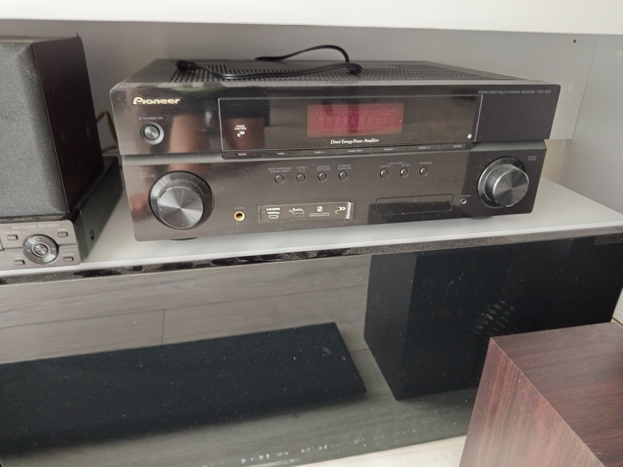 Kino domowe Koda wzmacniacz Pioneer DVD