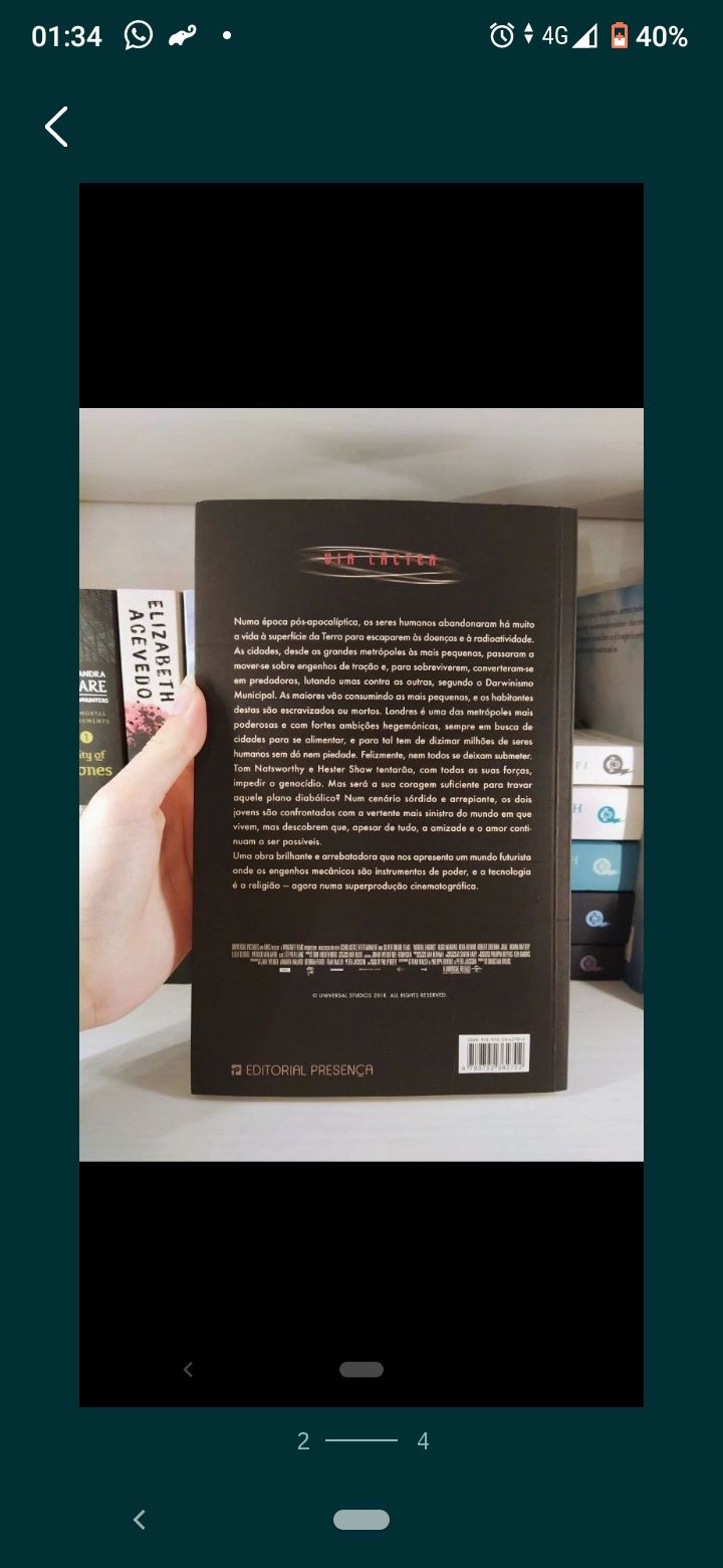 Engenhos mortíferos livro