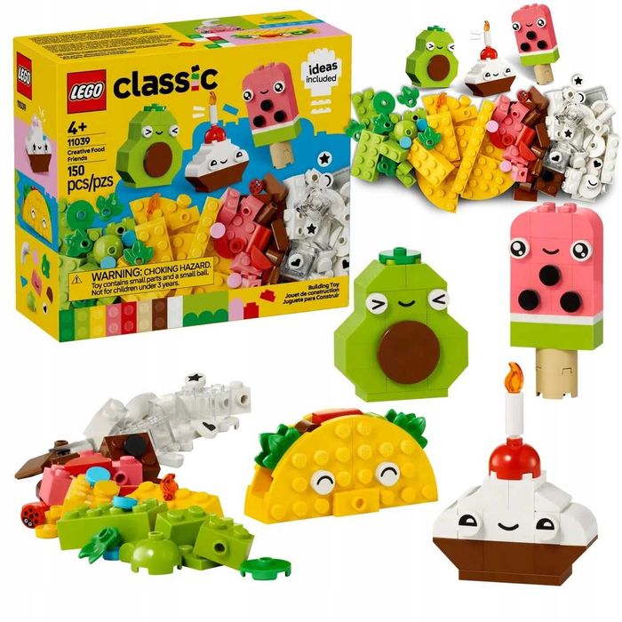 Klocki Lego Classic 11039 Kreatywne smakołyki Mix Klocków do Budowania