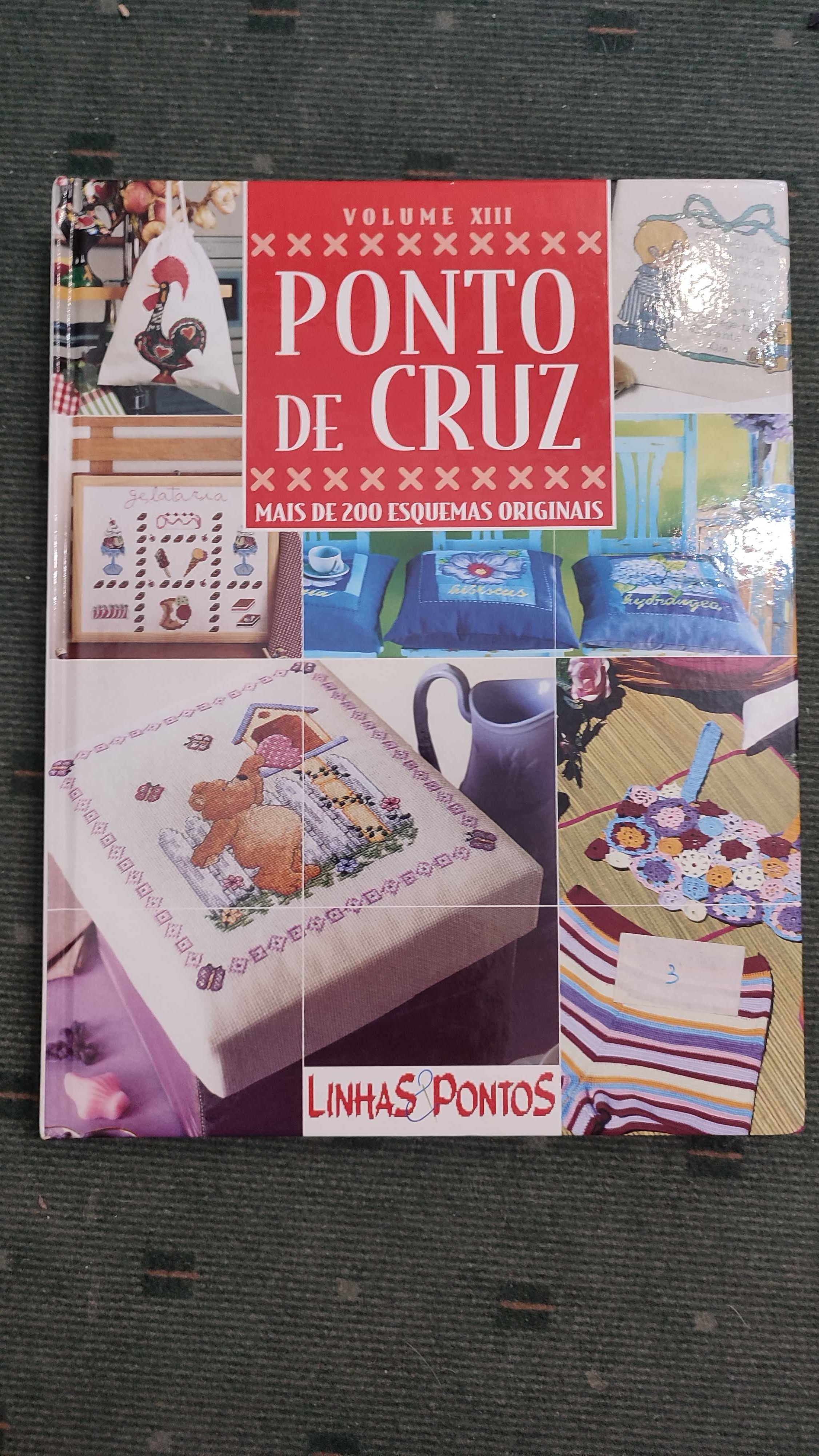 Ponto de Cruz Mais de 200 Esquemas Originais