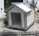 Casota para cão em painel sandwich