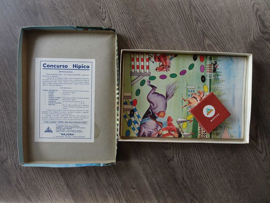 Antigo Jogo Majora - Concurso Hípico