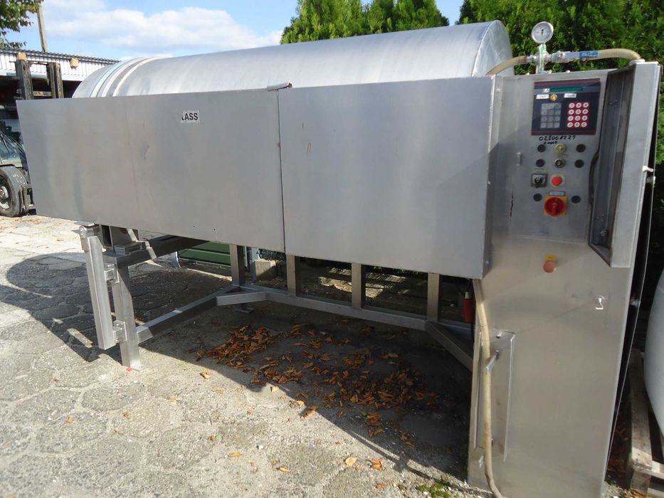 Zbiornik mieszałka próżniowa 2000L z stali nierdzewnej firmy GLASS