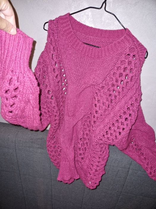 Sweterek fuksja nowy
