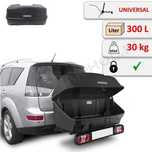 Bagażnik+box, rowerowy na 3, box 300l, odchylany, nowy