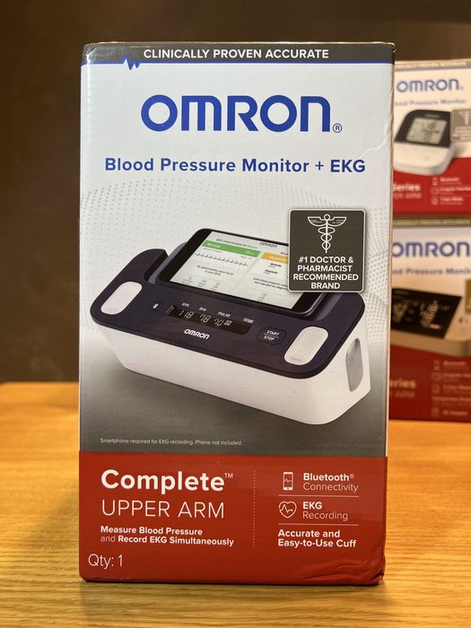 Тонометр OMRON 3, 5, 7, 10, Evolv, BP7900 ЭКГ AFIB