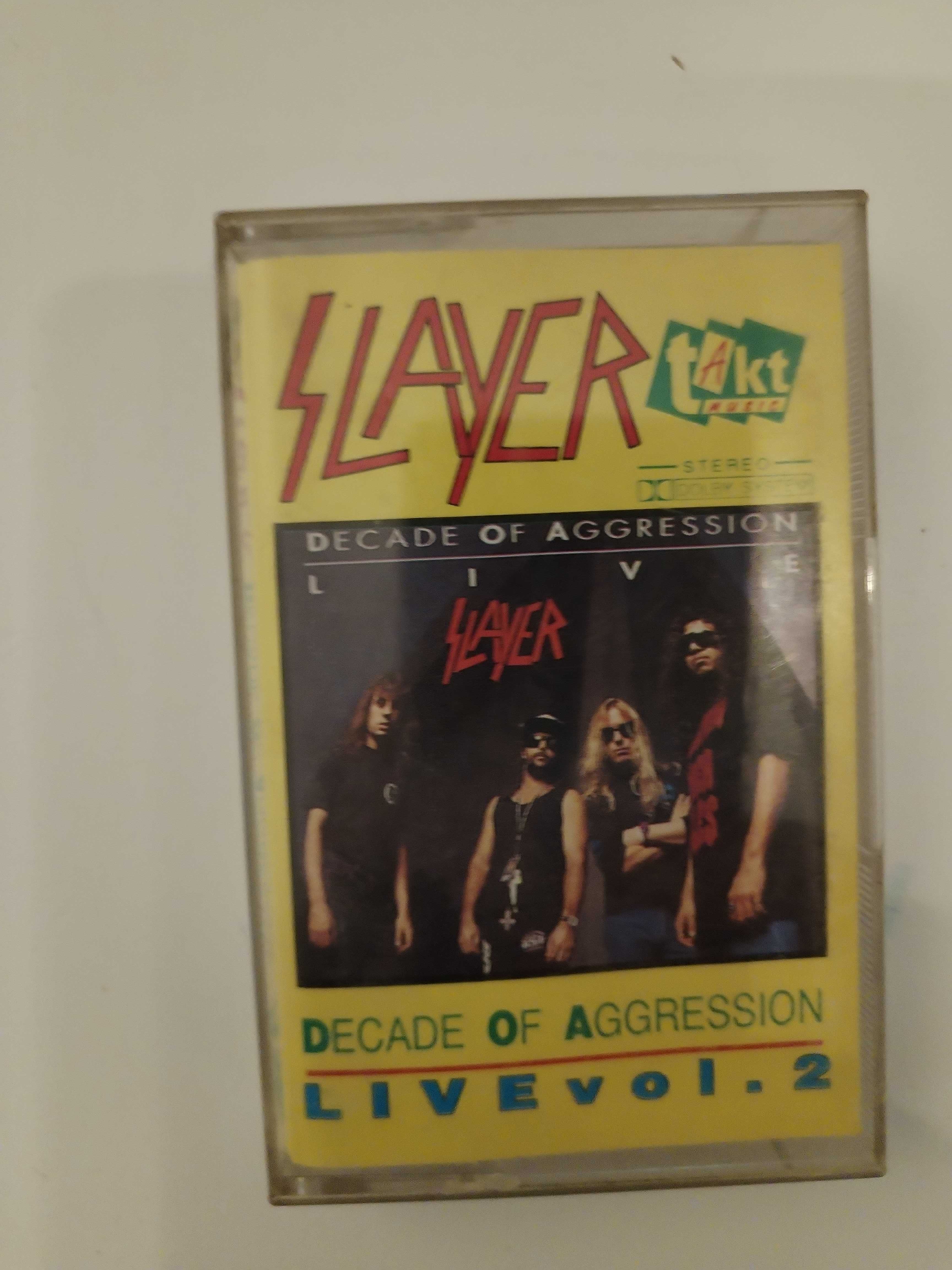 Slayer Decade of Aggression kaseta magnetofonowa