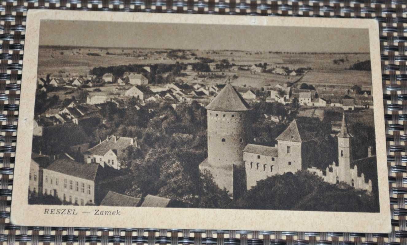 RESZEL - Zamek (1949r.?) - stara pocztówka - KRAKÓW