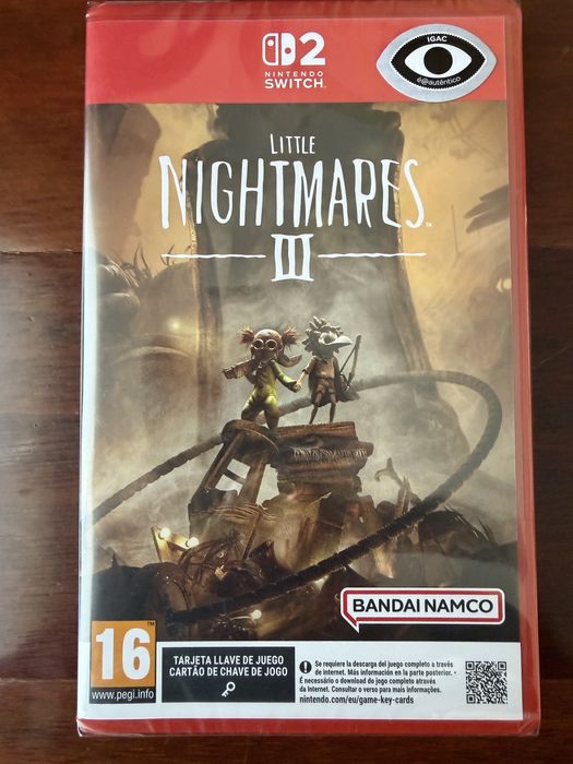 Jogo selado nintendo switch 2 little nightmares 3