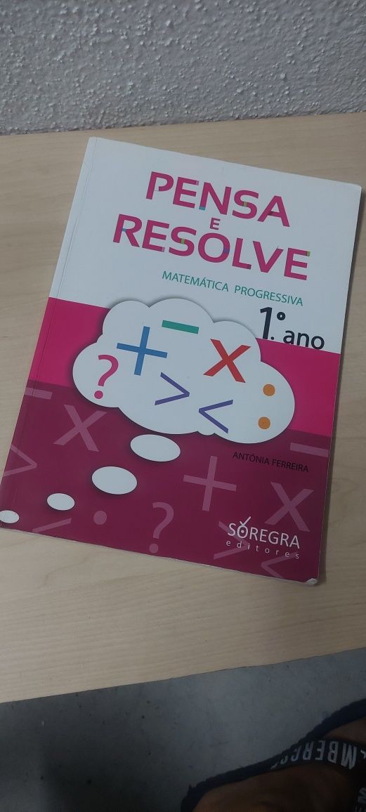 Livro Fichas e Manuais Escolares 1º Ano
