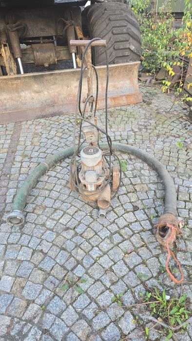 Pompa do wody brudnej, szamba, gnojówki Silnik 400v na siłę Mocna