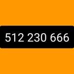 Złoty numer 512.230.666