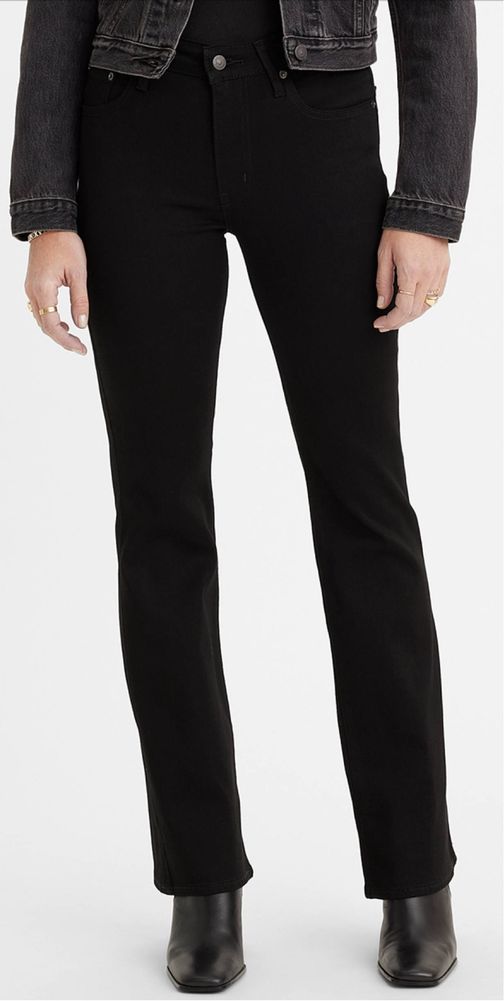 Джинси 725 High Rise Bootcut Women's Jeans W28xL34 Soft Black