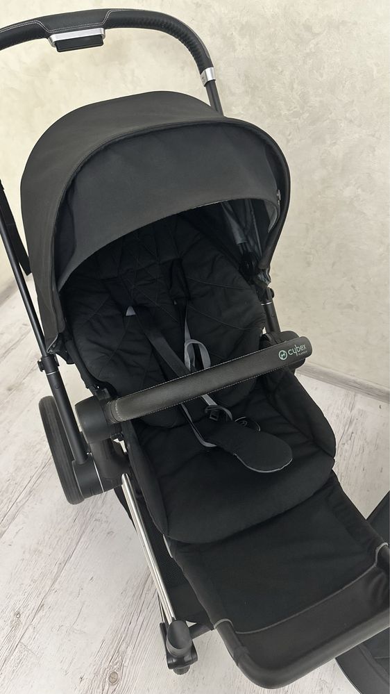 Cybex priam 3.0 deep black 2в1