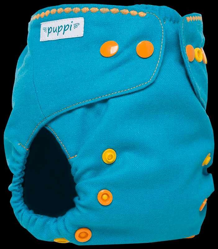 Otulacz wełniany, r. One Size Plus, pielucha wielorazowa Puppi