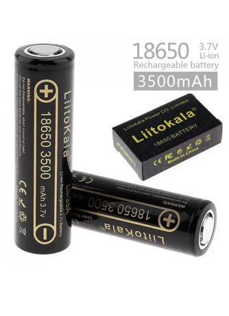 Аккумуляторы 18650 LiitoKala Lii-35A  Li-Ion 3500 mAh