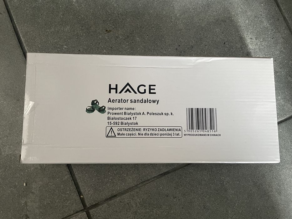 Aerator sandałowy