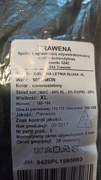 Bielizna letnia długa, wz. 505T/MON - WOJSKO POLSKIE, rozm. XL, nowa!