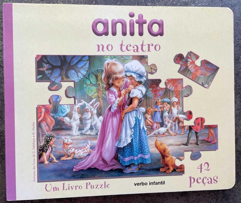Anita Um Livro Puzzle - Anita no Teatro