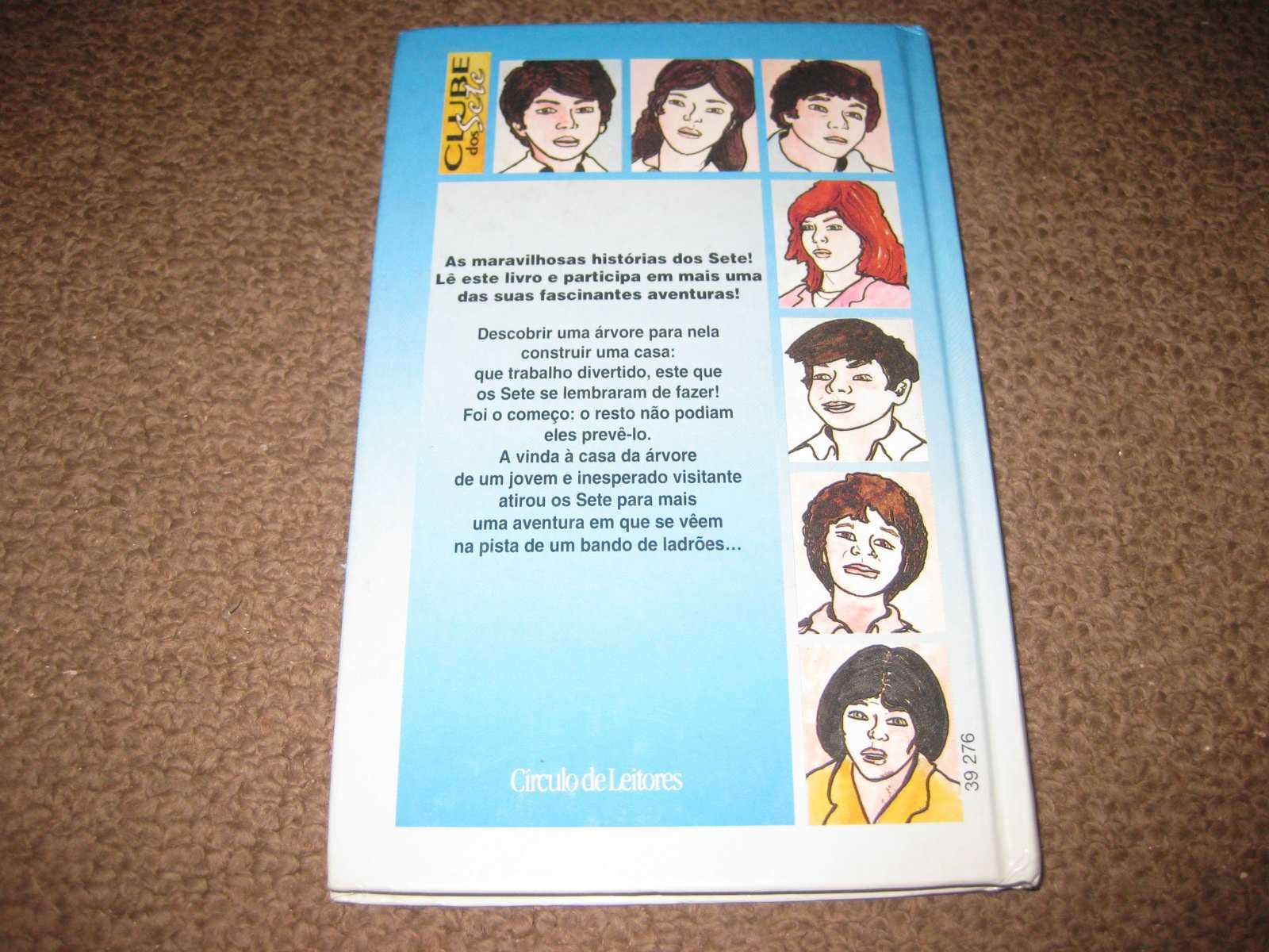 Livro "Os Sete e a Marca Vermelha" de Enid Blyton