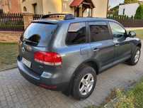 Volkswagen Touareg 2.5 TDI Manualna Skrzynia Biegów Jasny Środek