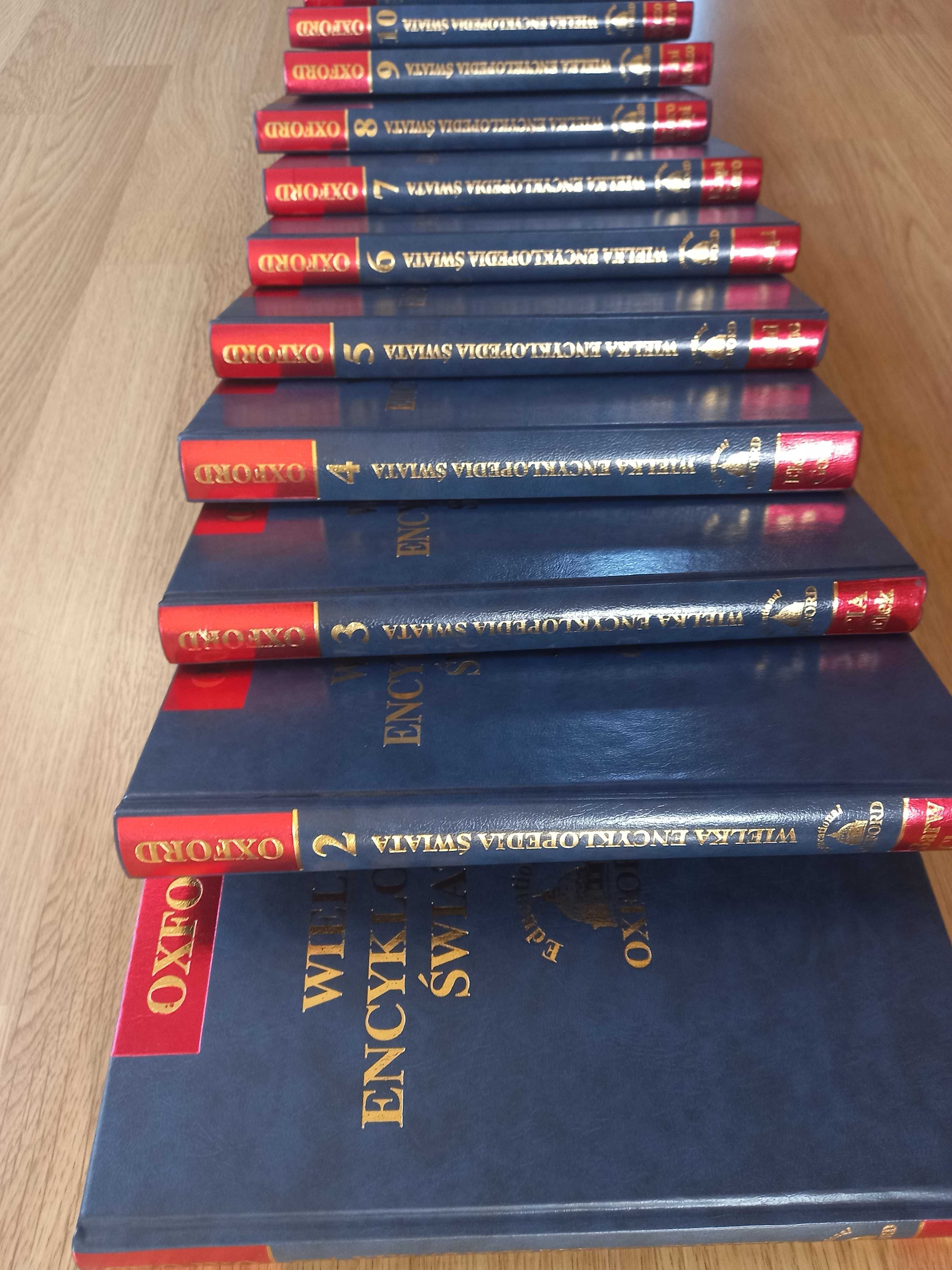Zestaw 20 encyklopedii Oxford JAK NOWE
