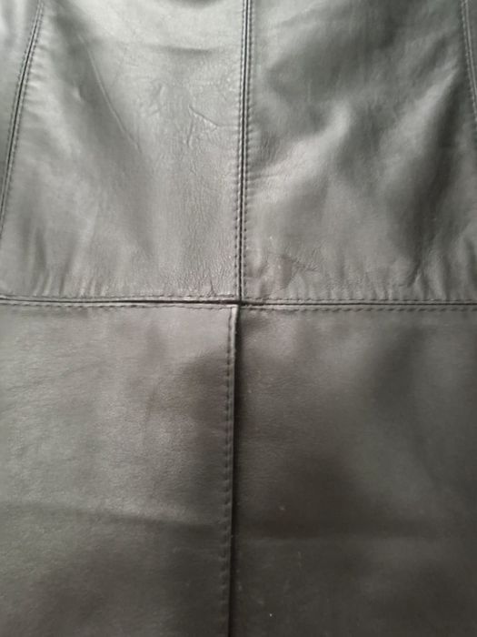 Шкіряна спідниця стан нової, L