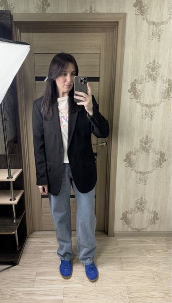 Піджак жіночий оверсайз (Zara/Mango)