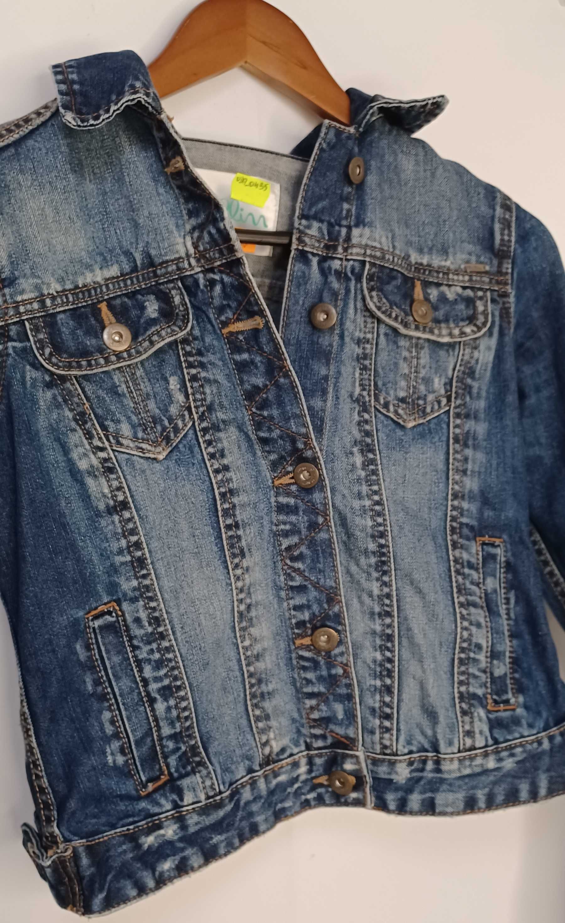 Kurtka damska jeans Chillin//UDA_0435