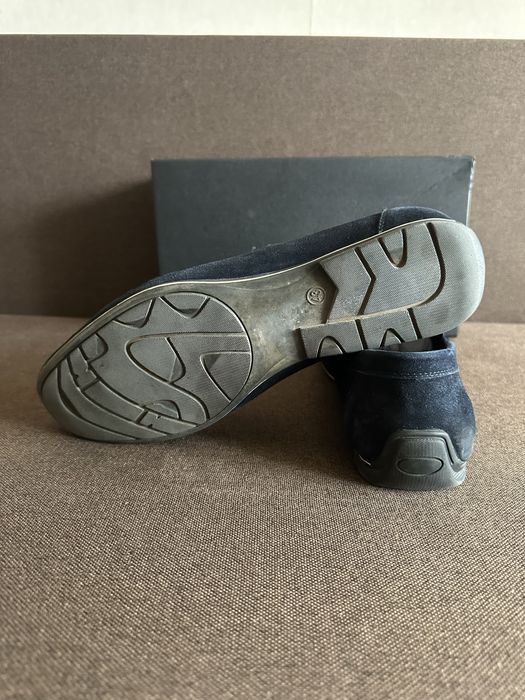 Продам замшеві мокасини PAZOLINI