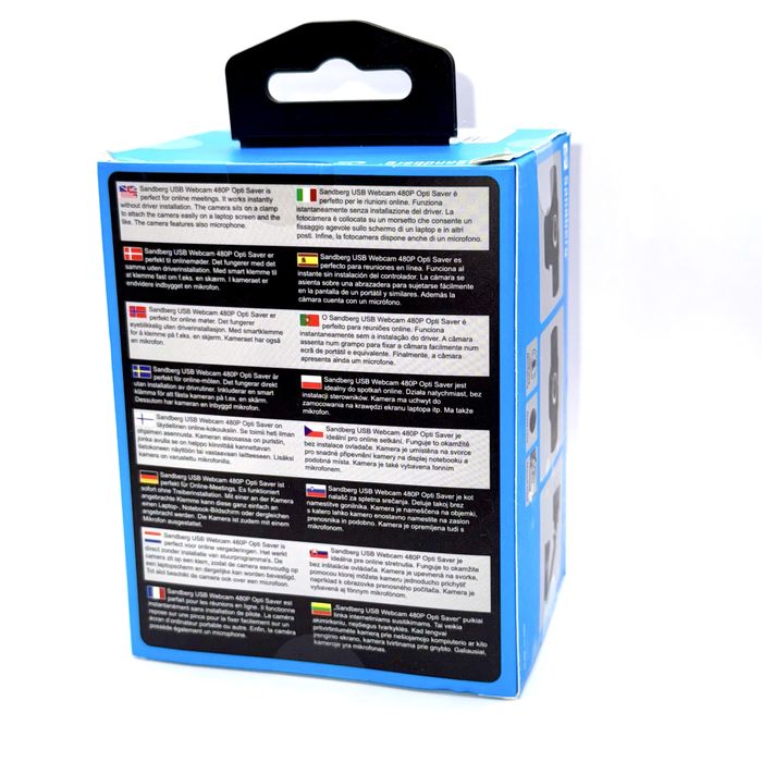 Kamerka internetowa Sandberg USB webcam 480 opti saver