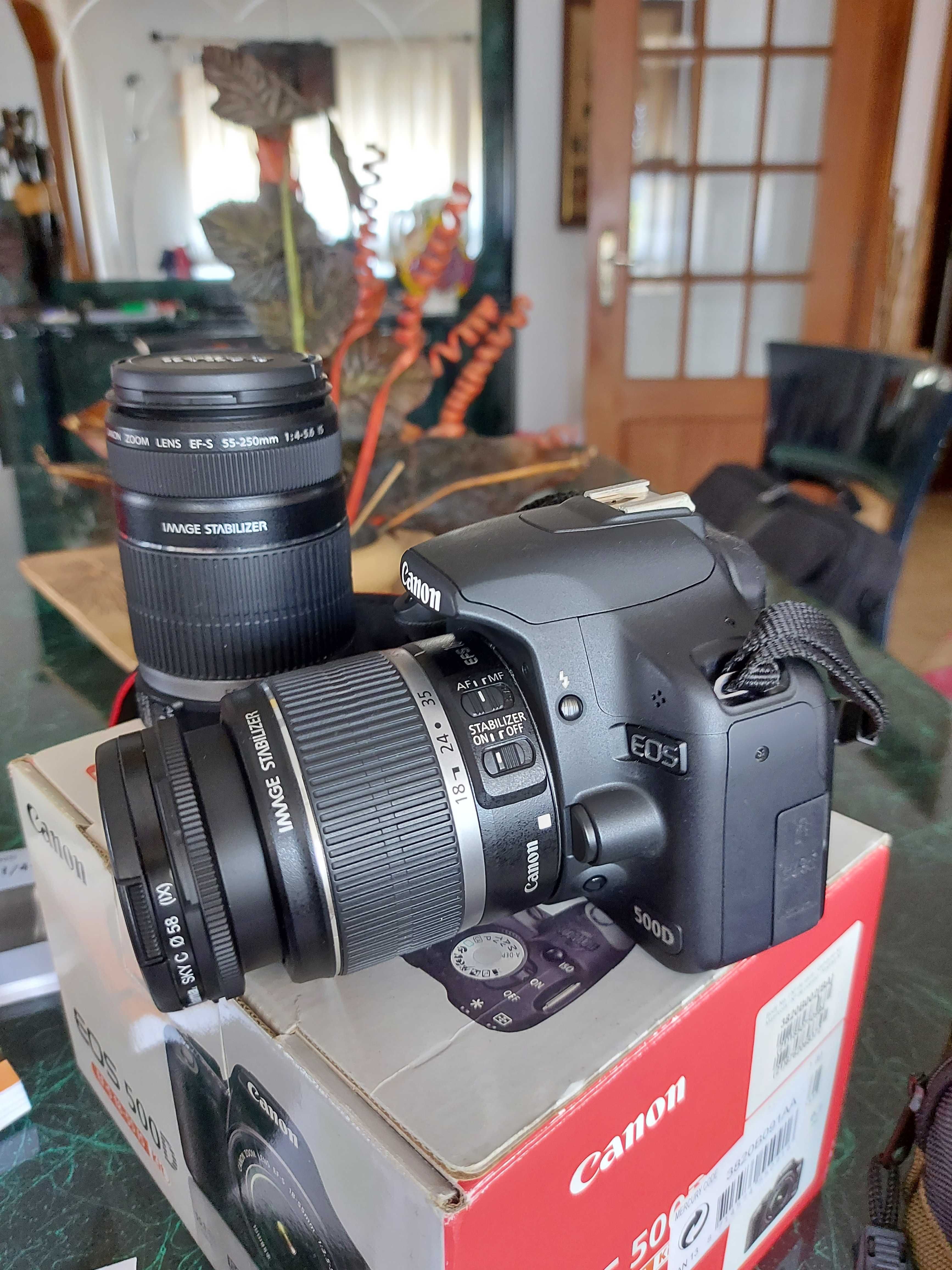 Câmara fotográfica Canon 500D