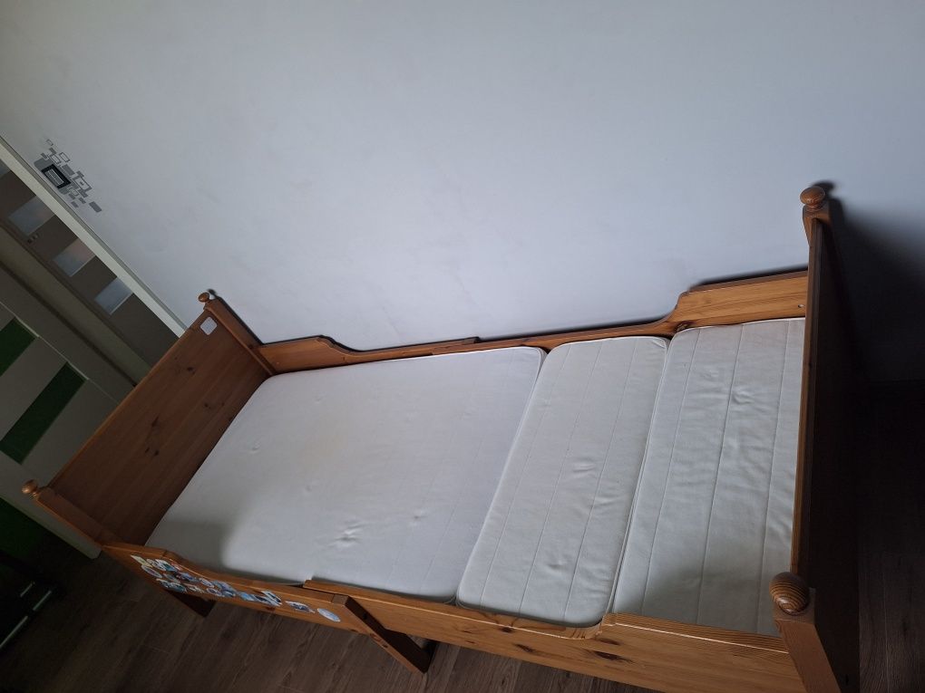 Łóżko dziecięce IKEA regulowane rosnące z dzieckiem
