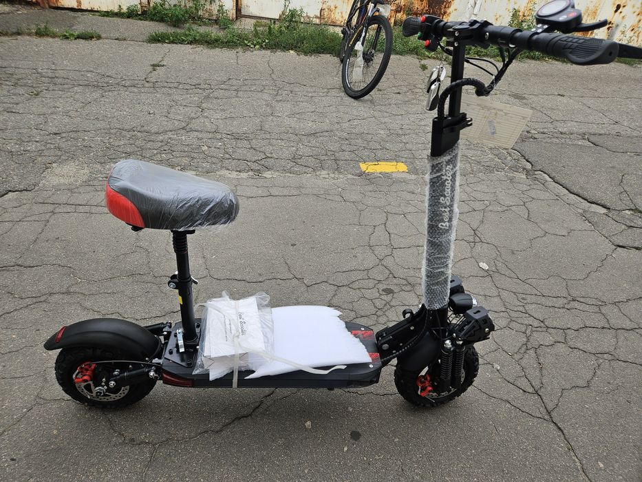 Електричний самокат Billgery з сидінням двигун 1200W 48V18Ah
