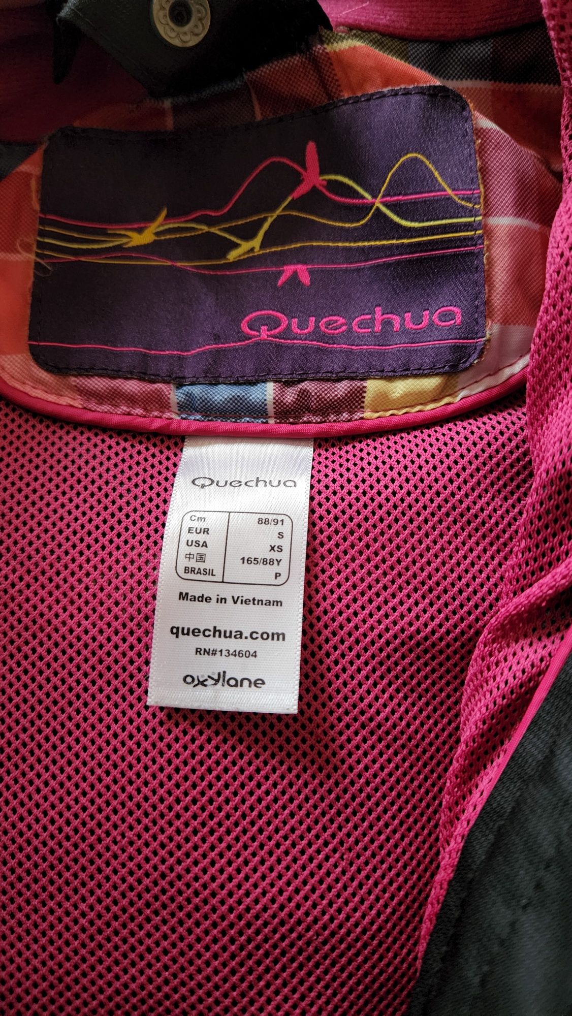 Kurtka Quechua damska rozmiar S