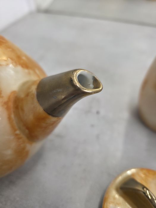 Porcelana PRL Serwis Herbaciany ZPS LUBIANA Lata 60./70. XX w.