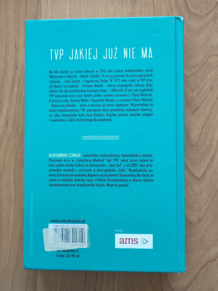 PREZENTERKI tele PRL książka autorstwa Aleksandry Szarłat