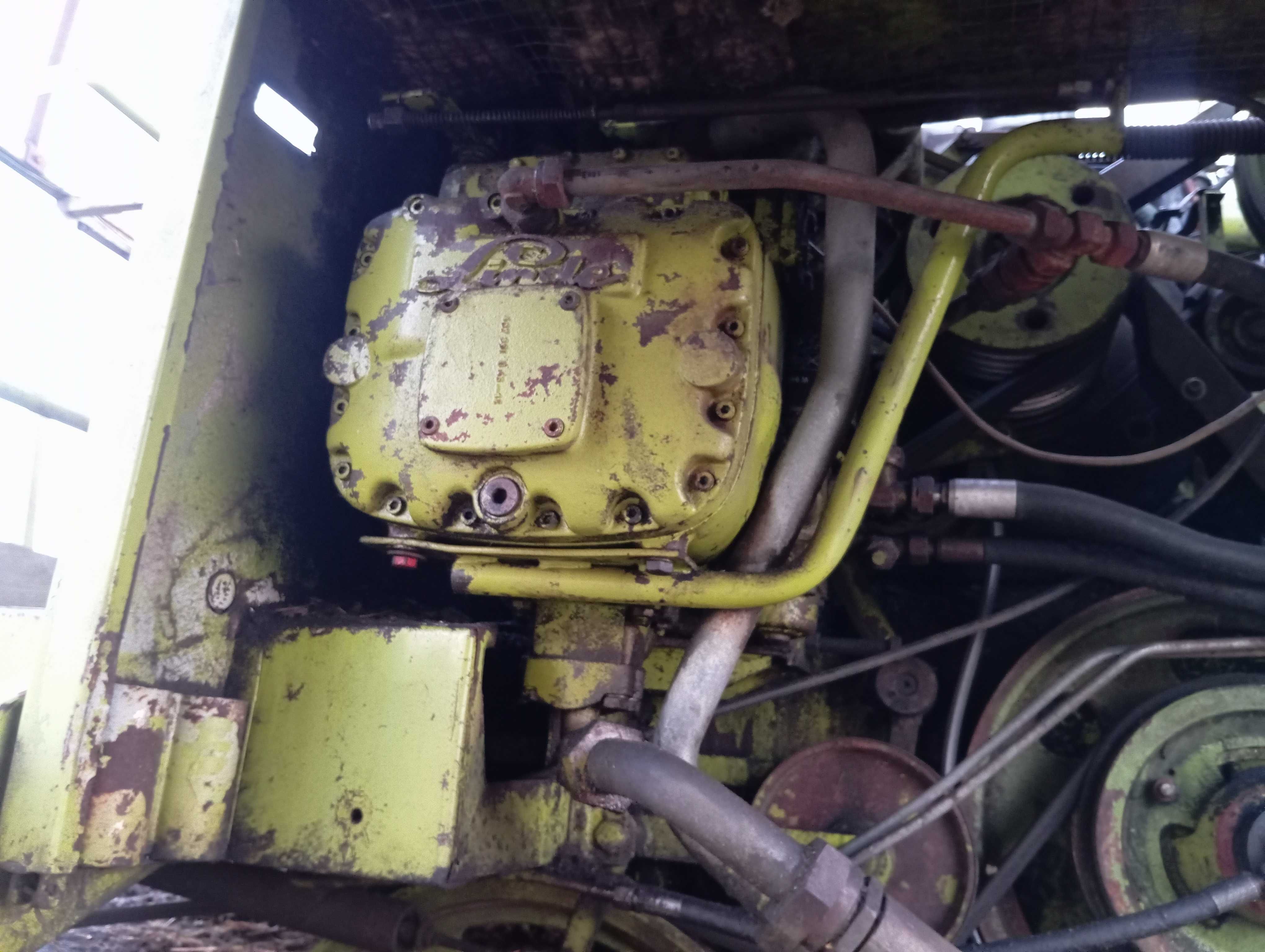Claas dominator 100 cały na części silnik Mercedesa hydrostat heder