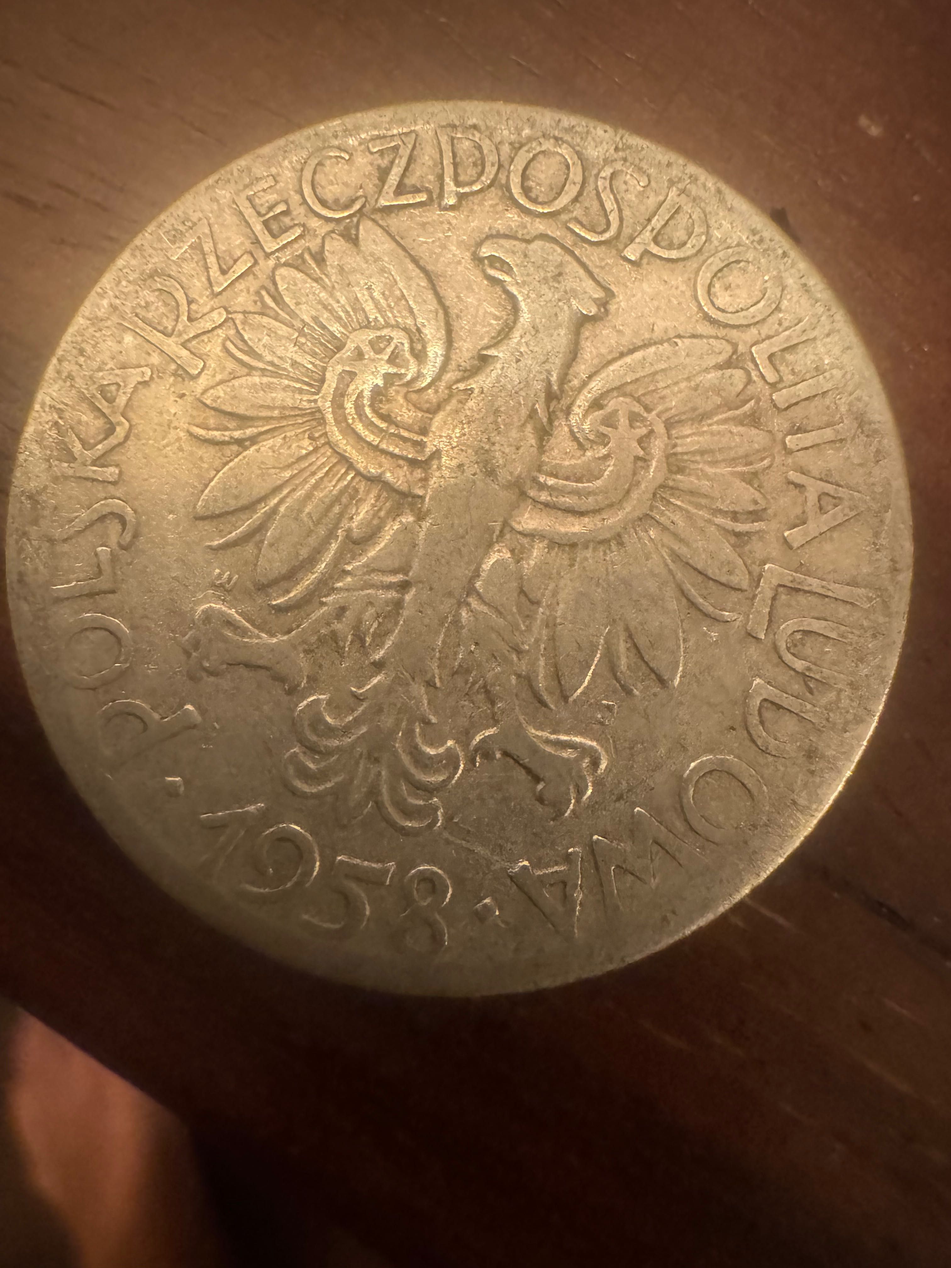 5 zł Rybak 1958 ..