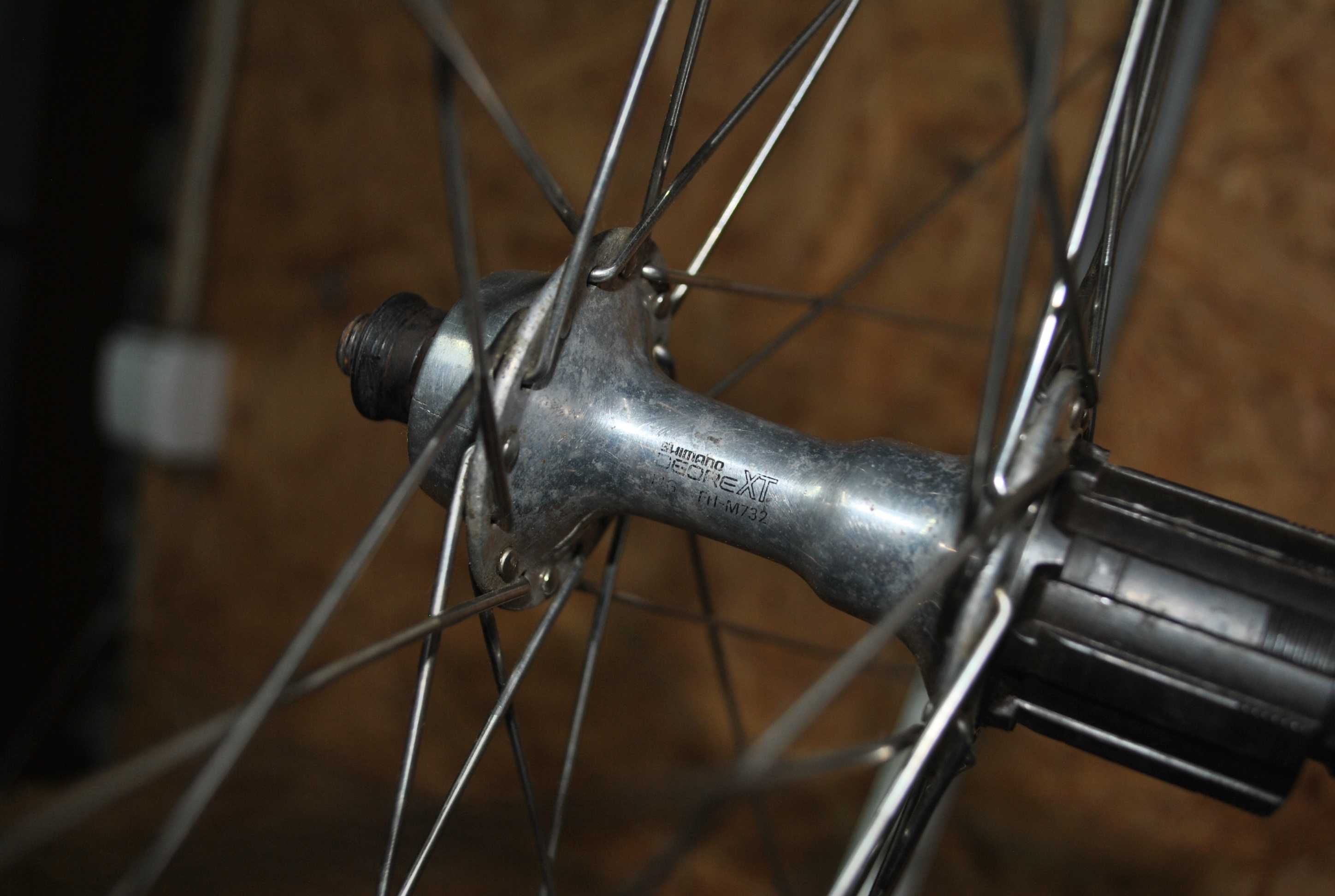 Koło tył 26 tył SHIMANO DEORE XT ! fh-m732 ! 135mm Mavic m231