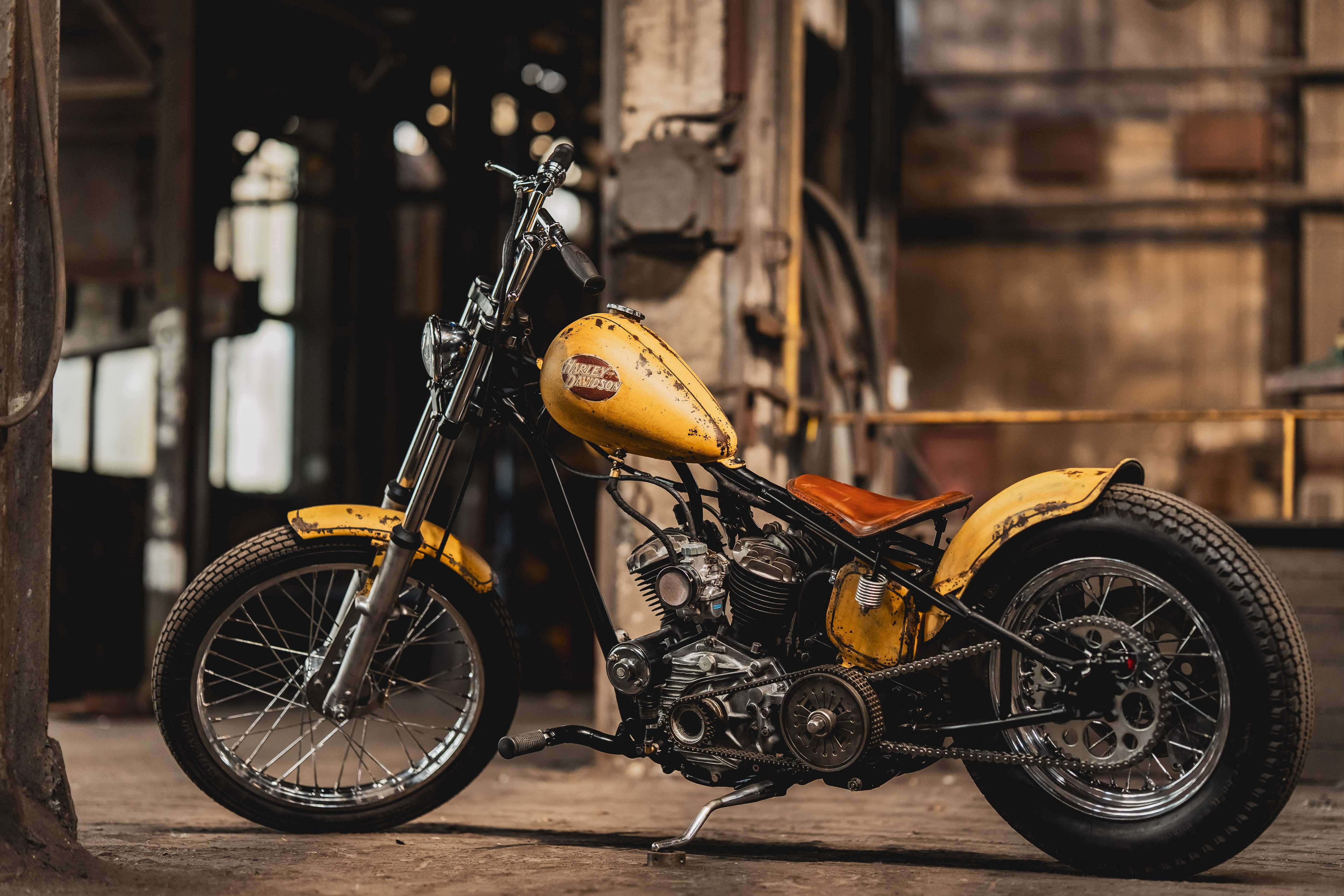 Harley Davidson WL Custom OldBanana WLA Chopper