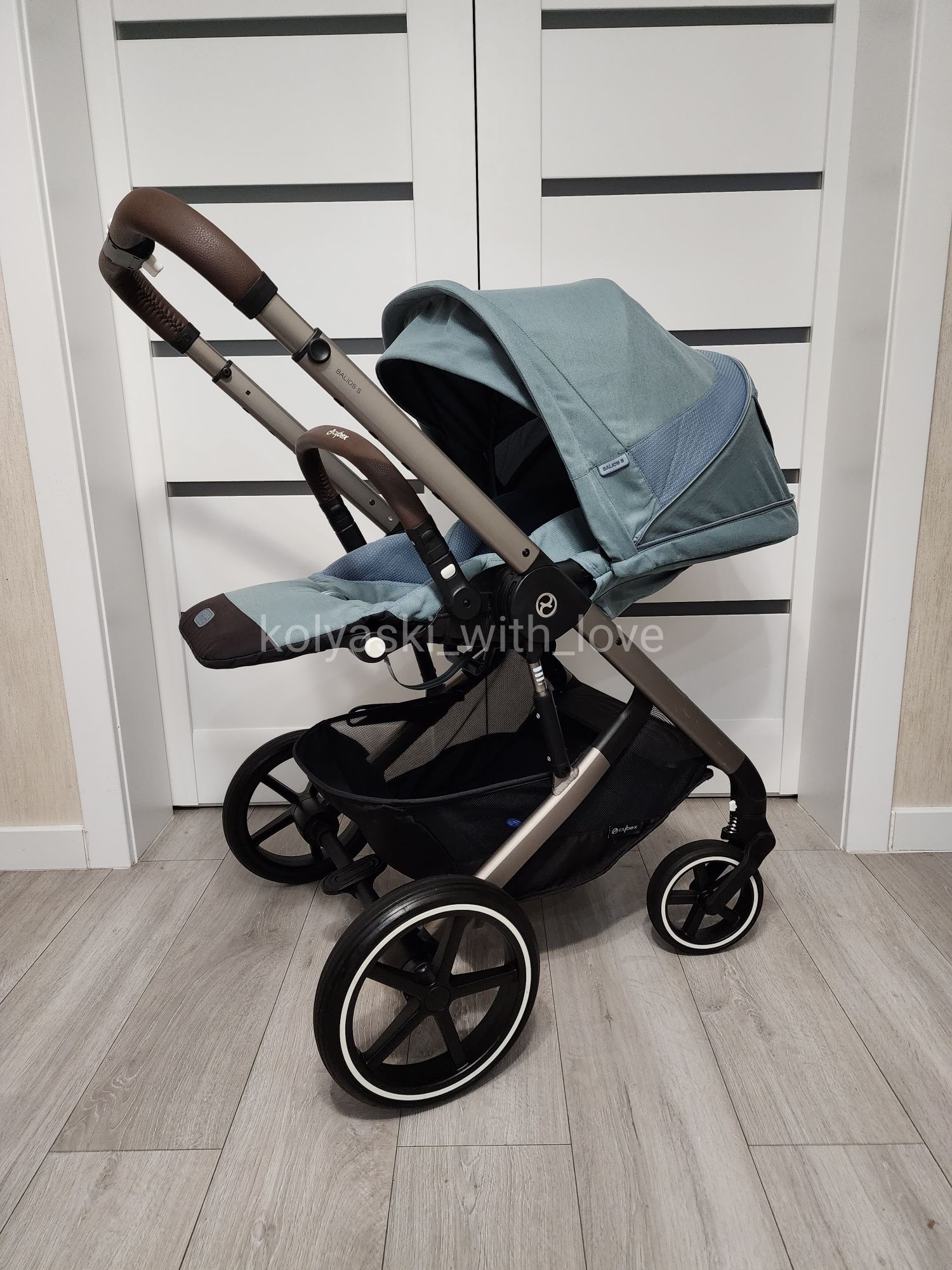 Cybex Balios S Lux Sky Blue + автокрісло Cloud Z i-size Сайбекс Баліос