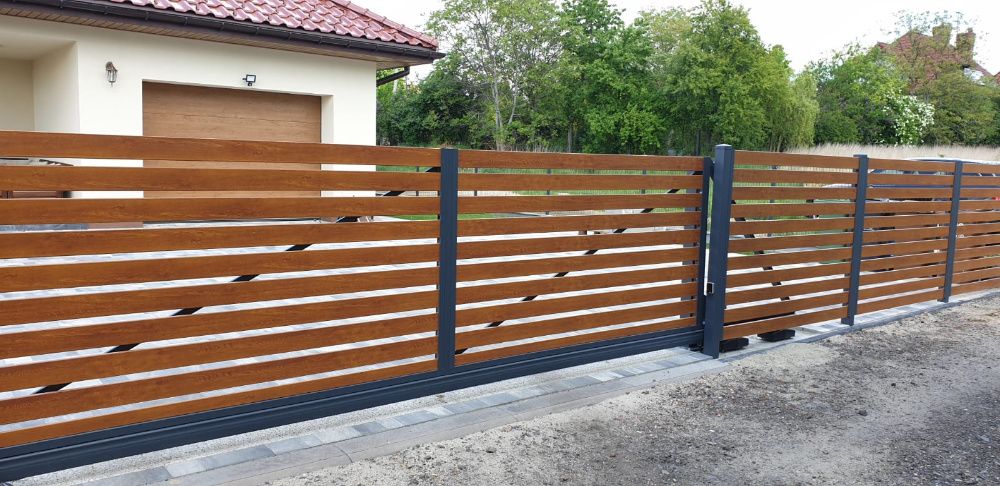 Ogrodzenie PALISADOWE - przęsła, bramy, furtki, automatyka