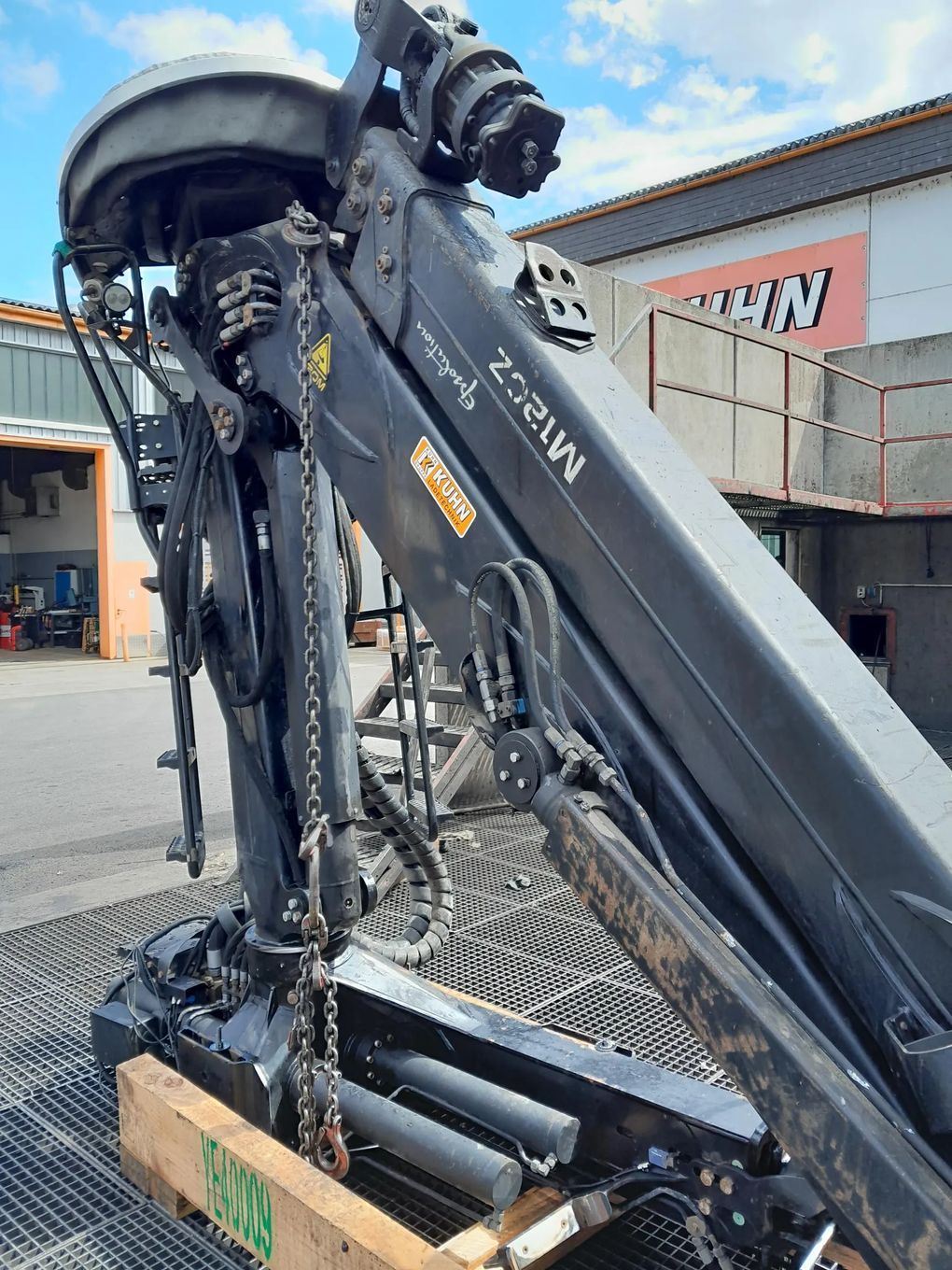 MAN Dzwig HDS Manipulator do drewna drzewa lasu dłużycy kłody złomu Palfinger Epsilon Loglift Penz Kesla Jonsered  Epsilon M120Z96 chwytak rotator podwójny teleskop