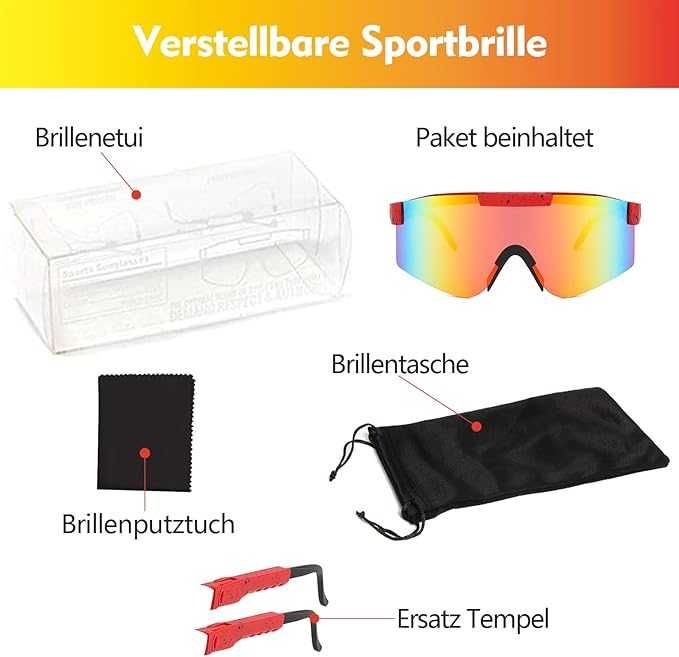 Okulary Sportowe Rowerowe przeciwsłoneczne Z POLARYZACJA UV 400 PIT