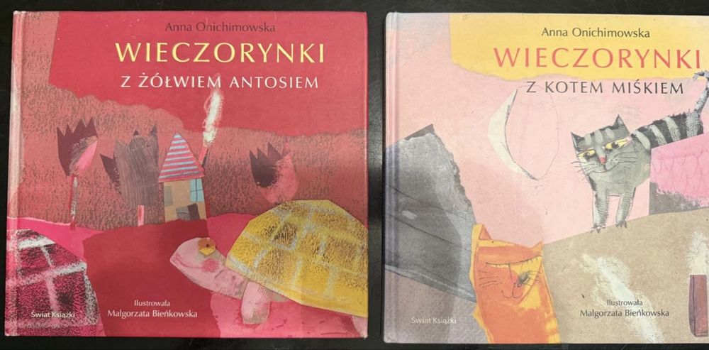 2 Wieczorynki z Żółwiem Antosiem + Kotem Miśkiem - Anna Onichimowska