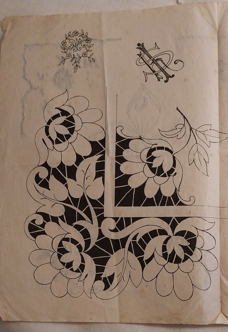 Desenhos de bordados-EVA -1928