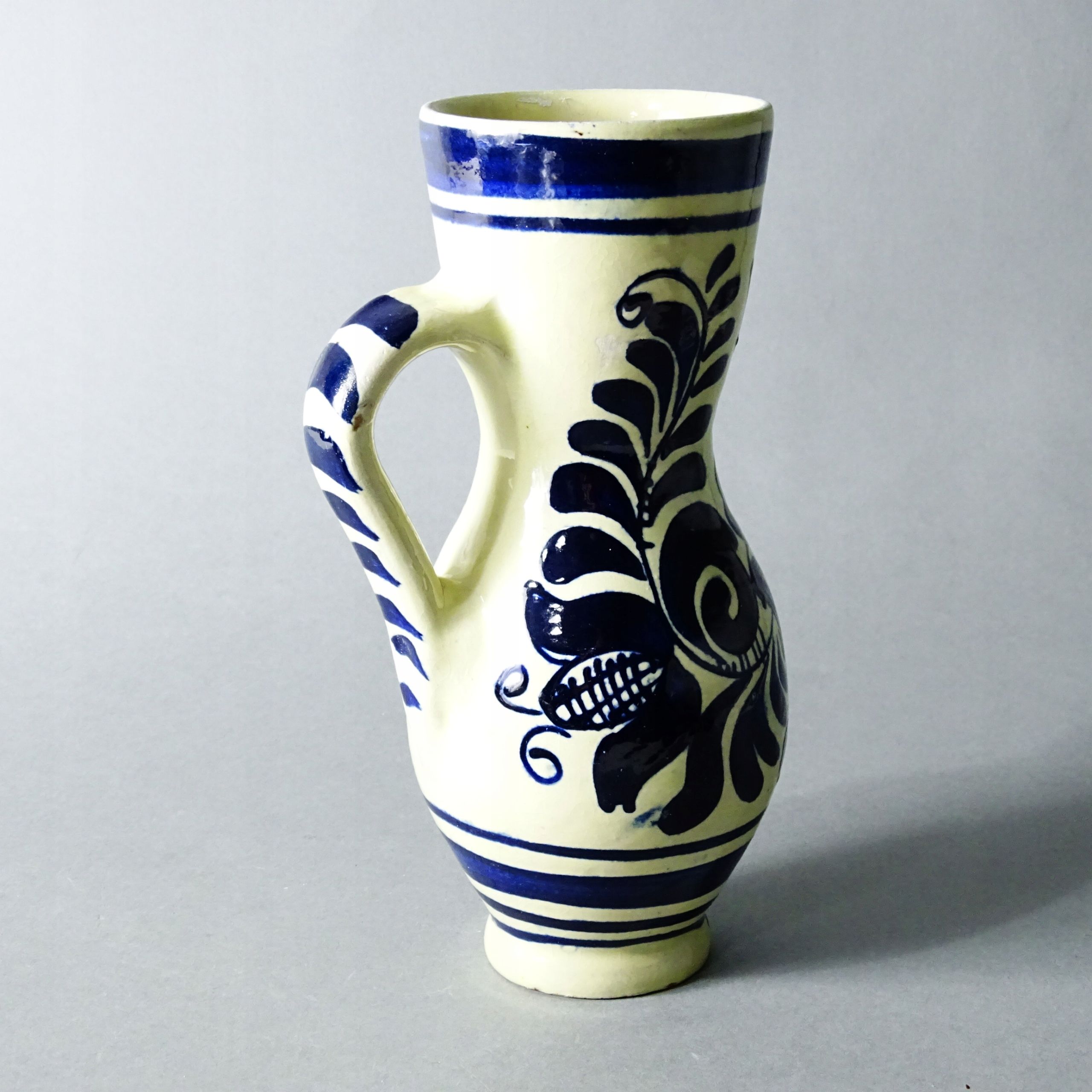 węgry ręcznie wykonany dzbanek dzban wazon ceramiczny