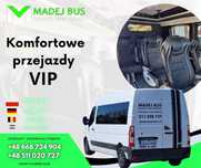 Madej Bus, przewozy z Polski do Niemiec, Belgii i Holandii. Katowice.