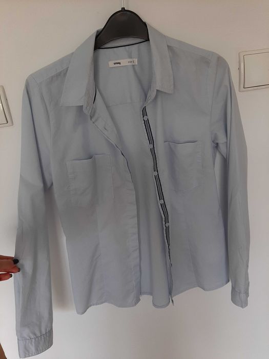 Niebieska koszula damska